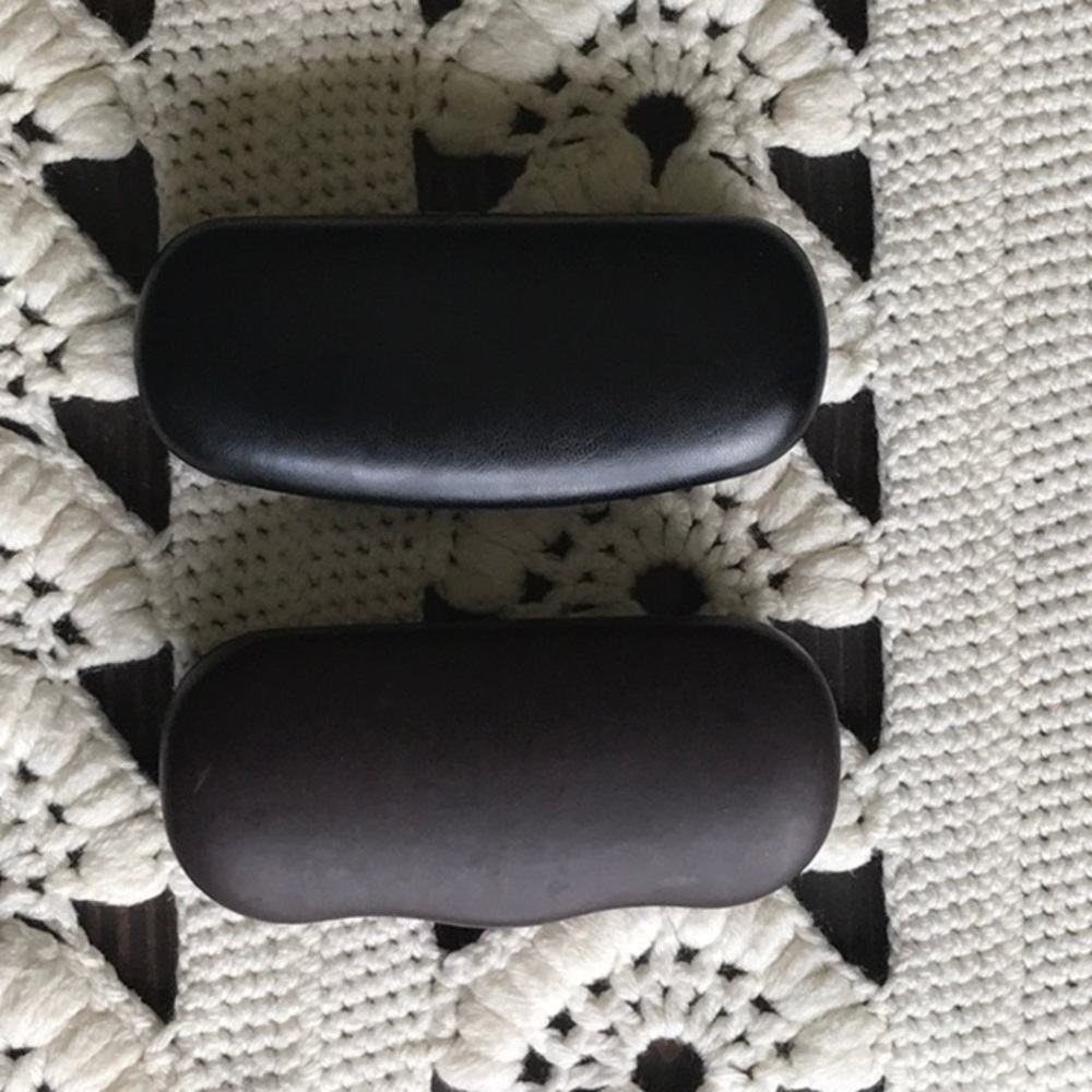 Eyeglass Case Bundle Black & Brown